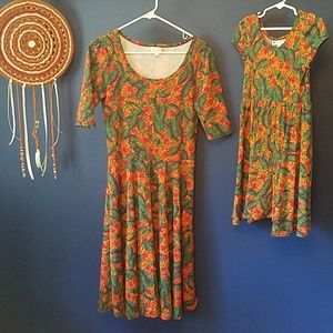 Dot dot smile mommy and me dresses 5/6 + m